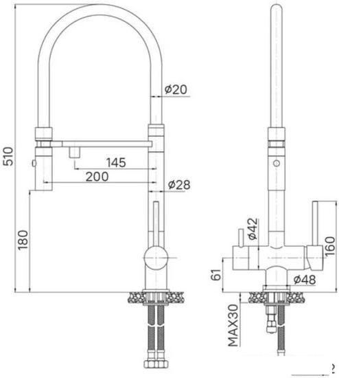 Смеситель IDDIS Ace ACEBLFFi05- фото4