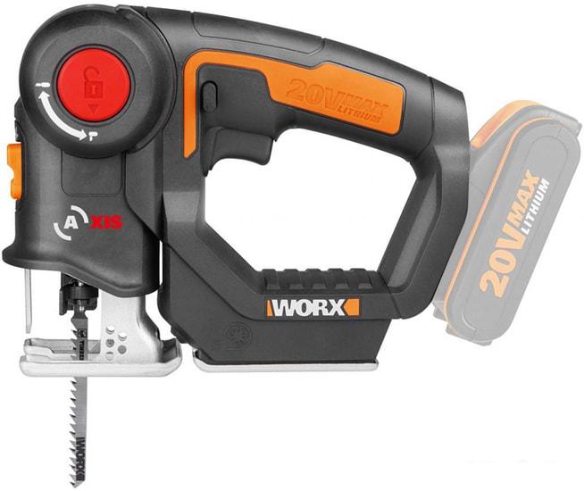 Электролобзик Worx Axis WX550.9 (без АКБ)- фото