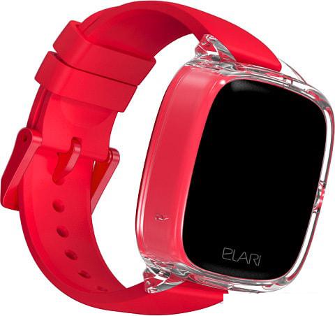 Умные часы Elari Kidphone Fresh (красный)- фото2