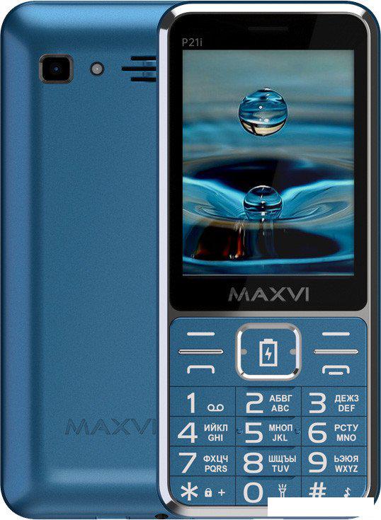Телефон Maxvi P21i (маренго)- фото