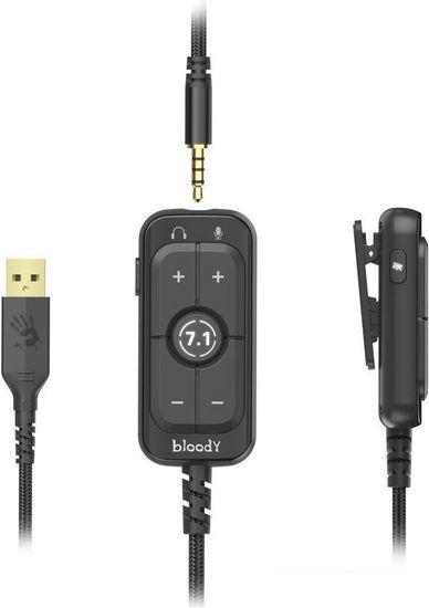 Наушники A4Tech Bloody M590i (черный/желтый)- фото3