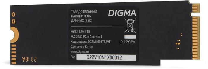 SSD Digma Meta S69 1TB DGSM4001TS69T- фото3