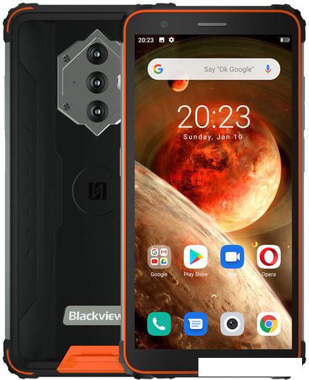 Смартфон Blackview BV6600 (оранжевый)- фото
