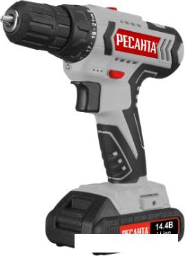 Дрель-шуруповерт Ресанта ДА-14-2Л (с 1-им АКБ)- фото