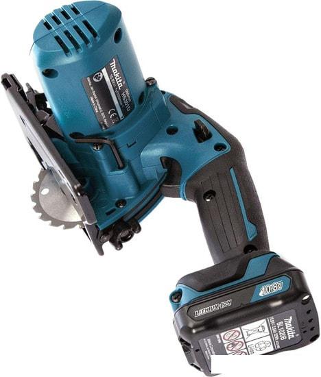Дисковая пила Makita HS301DWME (с 2-мя АКБ 4 Ah)- фото2