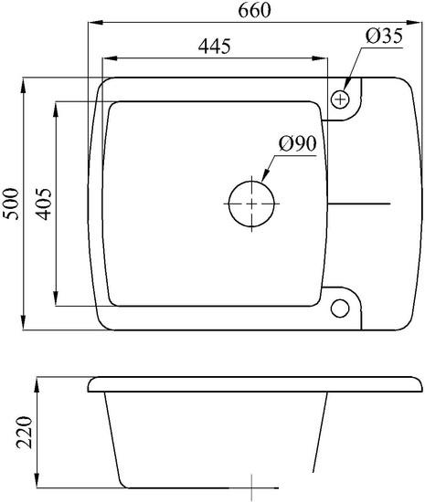 Кухонная мойка БелЭворс Flexi L (серый)- фото3