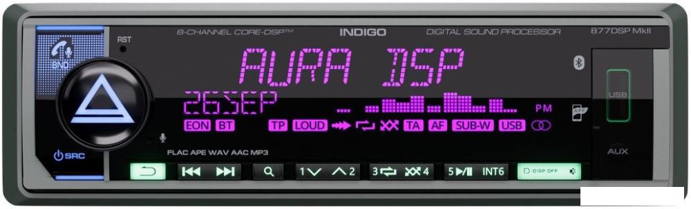 USB-магнитола Aura Indigo-877DSP MKII