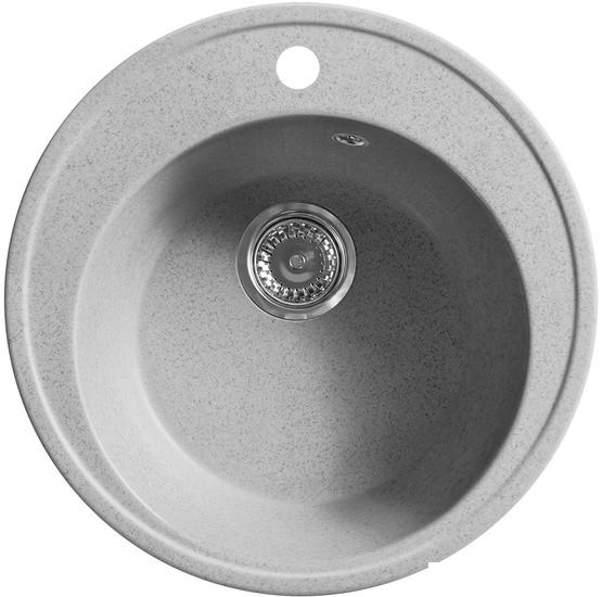 Кухонная мойка Belux BRG-51-01 (олово светлосерый)