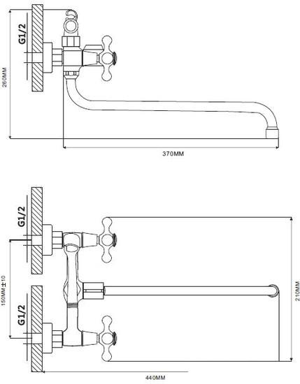 Смеситель Ekko E26019-5- фото2