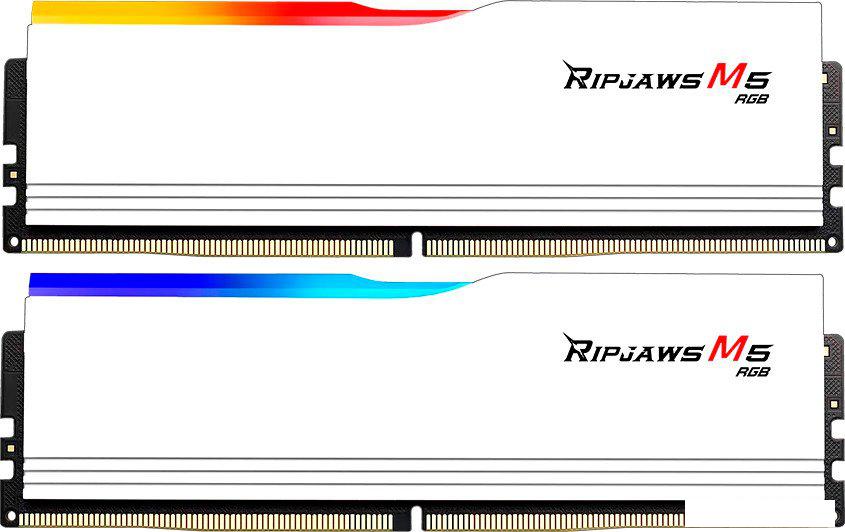 Оперативная память G.Skill Ripjaws M5 RGB 2x16ГБ DDR5 5200 МГц F5-5200J4040A16GX2-RM5RW- фото