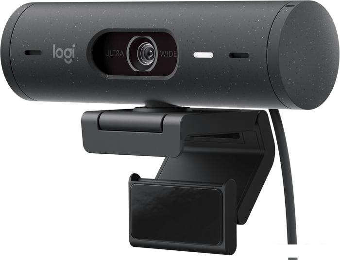 Веб-камера Logitech Brio 500 (графит)- фото