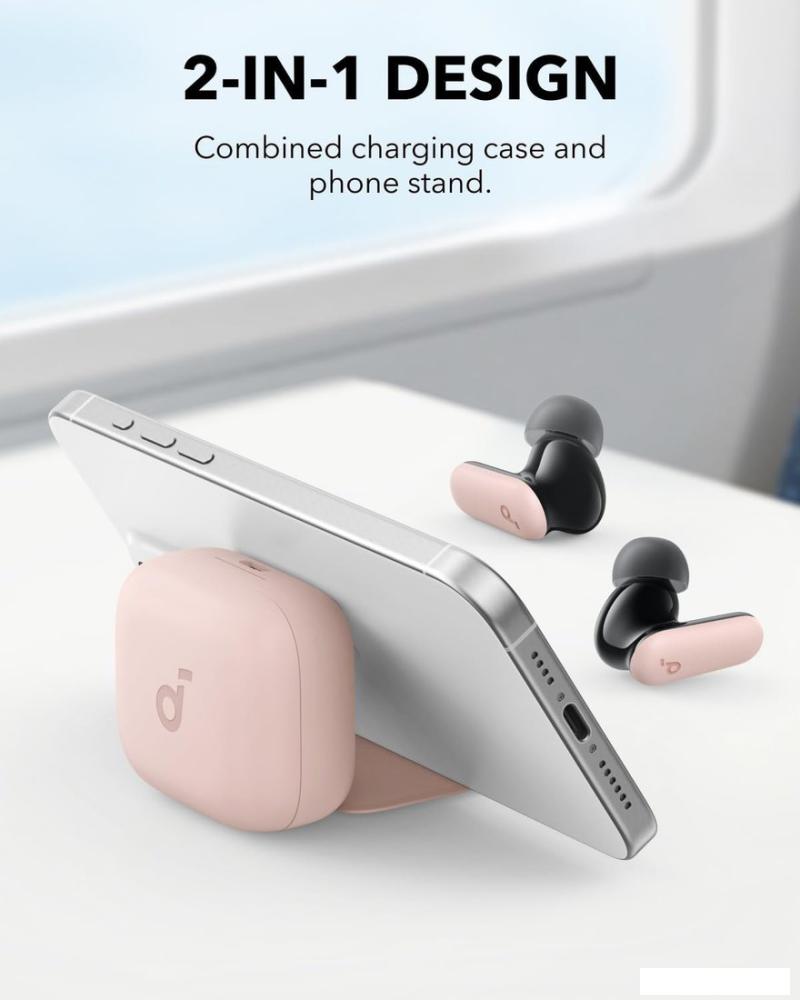 Наушники Anker Soundcore P30i (розовый)- фото2