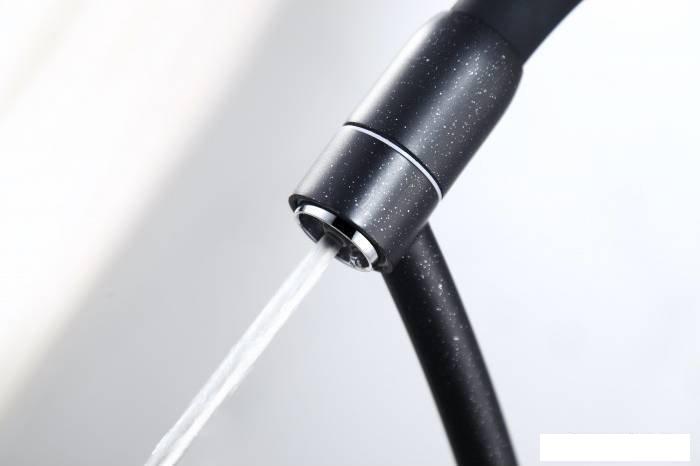 Смеситель Paulmark Siegen Si213111-308 (черный)- фото4