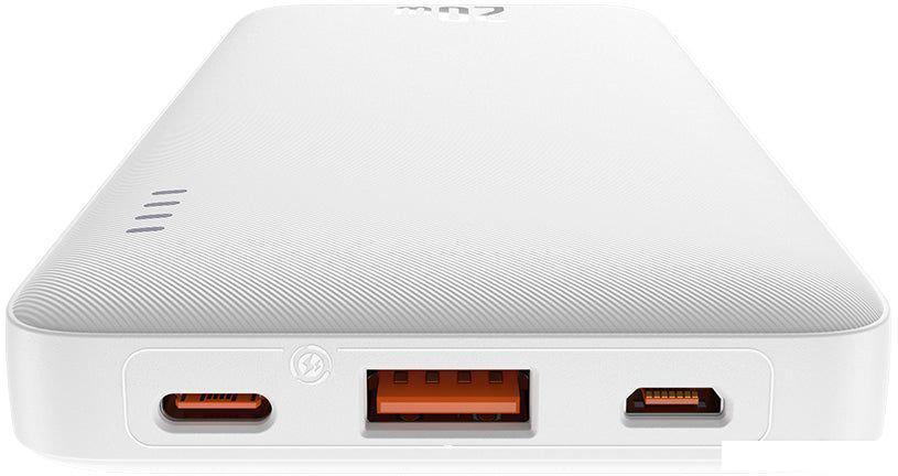 Внешний аккумулятор Baseus Airpow Fast Charge Power Bank 20W 10000mAh (белый)- фото4