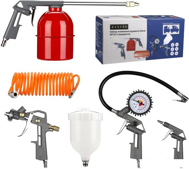 Zitrek 5PCS SET 5 (краскораспылитель, пневмоинструмент)