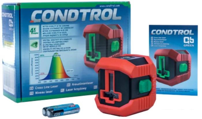 Лазерный нивелир Condtrol QB Green- фото3