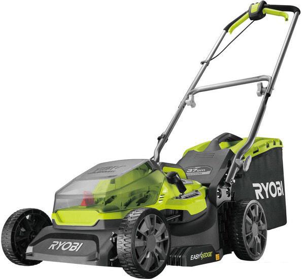 Колёсная газонокосилка Ryobi RY18LMX37A-150 (с АКБ 5 Ah)- фото