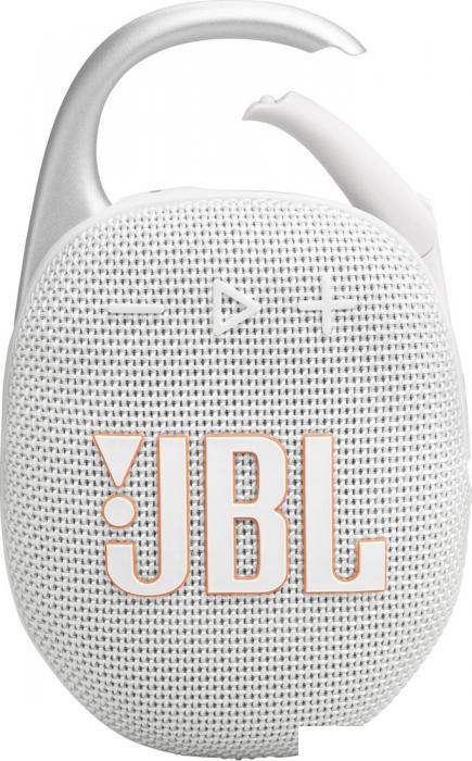 Беспроводная колонка JBL Clip 5 (белый)- фото2