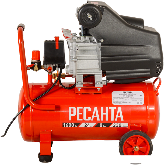 Компрессор Ресанта КП-24/230М 74/7/1- фото4