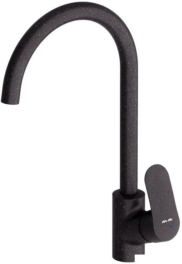 Кухонная мойка Berge BR-5200 + Like F8007122 (черный)- фото3