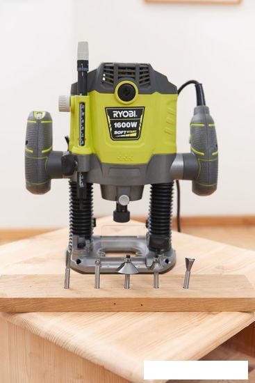 Вертикальный фрезер Ryobi RRT1600-K 513300479- фото2