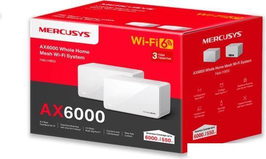 Wi-Fi система Mercusys Halo H90X (2-pack)- фото3