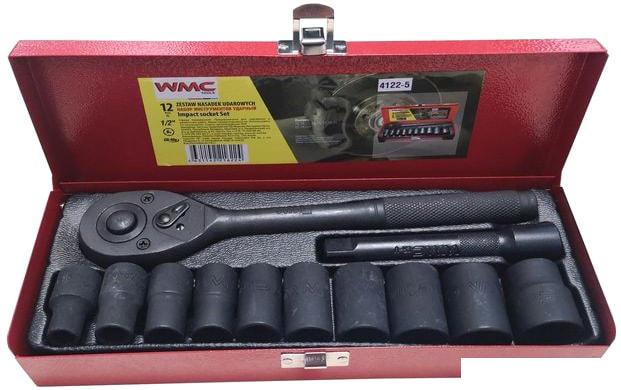 Набор торцевых головок WMC Tools 4122-5 (12 предметов)- фото