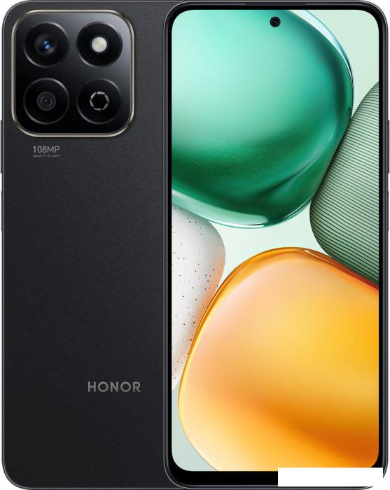 Смартфон HONOR X7c 8GB/256GB (полуночный черный)- фото