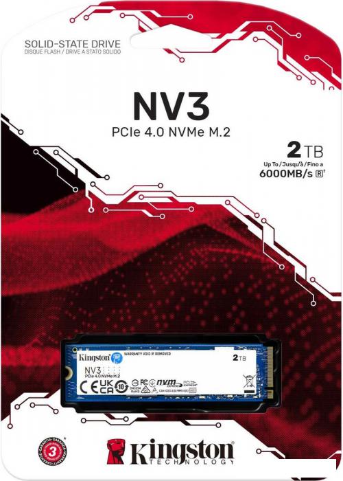 SSD Kingston NV3 2TB SNV3S/2000G- фото3