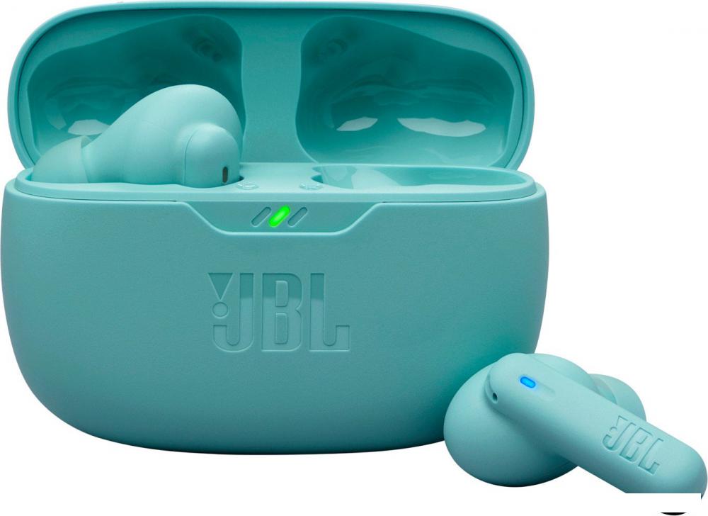 Наушники JBL Wave Beam 2 (голубой)- фото