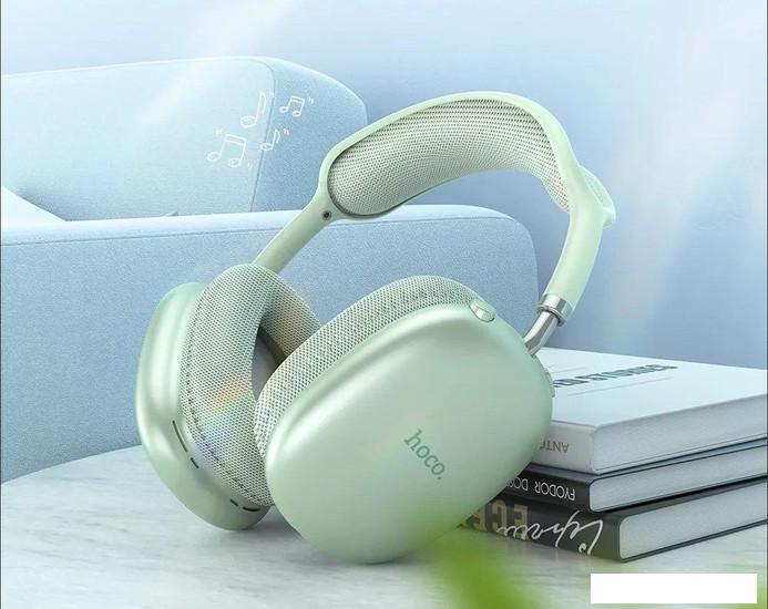 Наушники Hoco W35 Air Light (мятный)- фото2