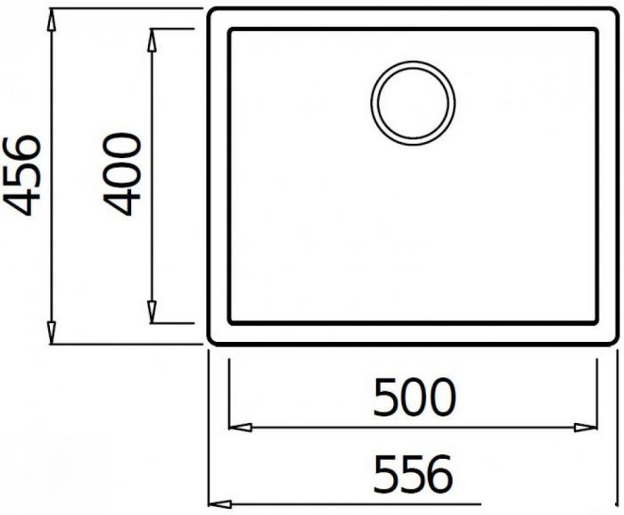 Кухонная мойка Elleci Zen 105 Light Grey K97- фото2