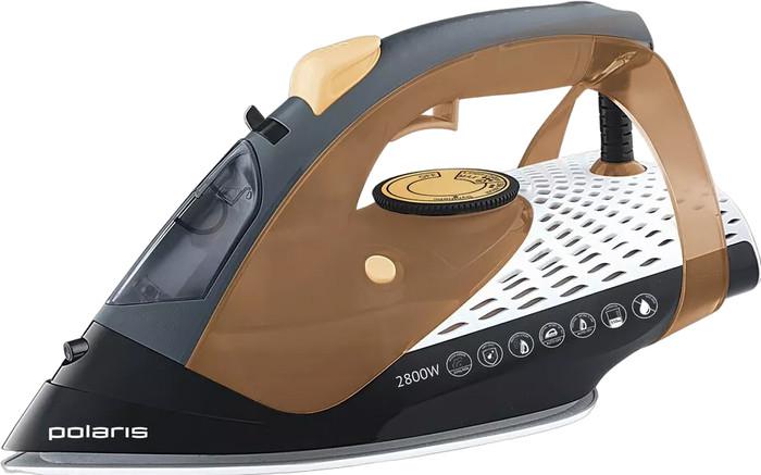 Утюг Polaris PIR 2860AK 3m (черный/оранжевый)- фото