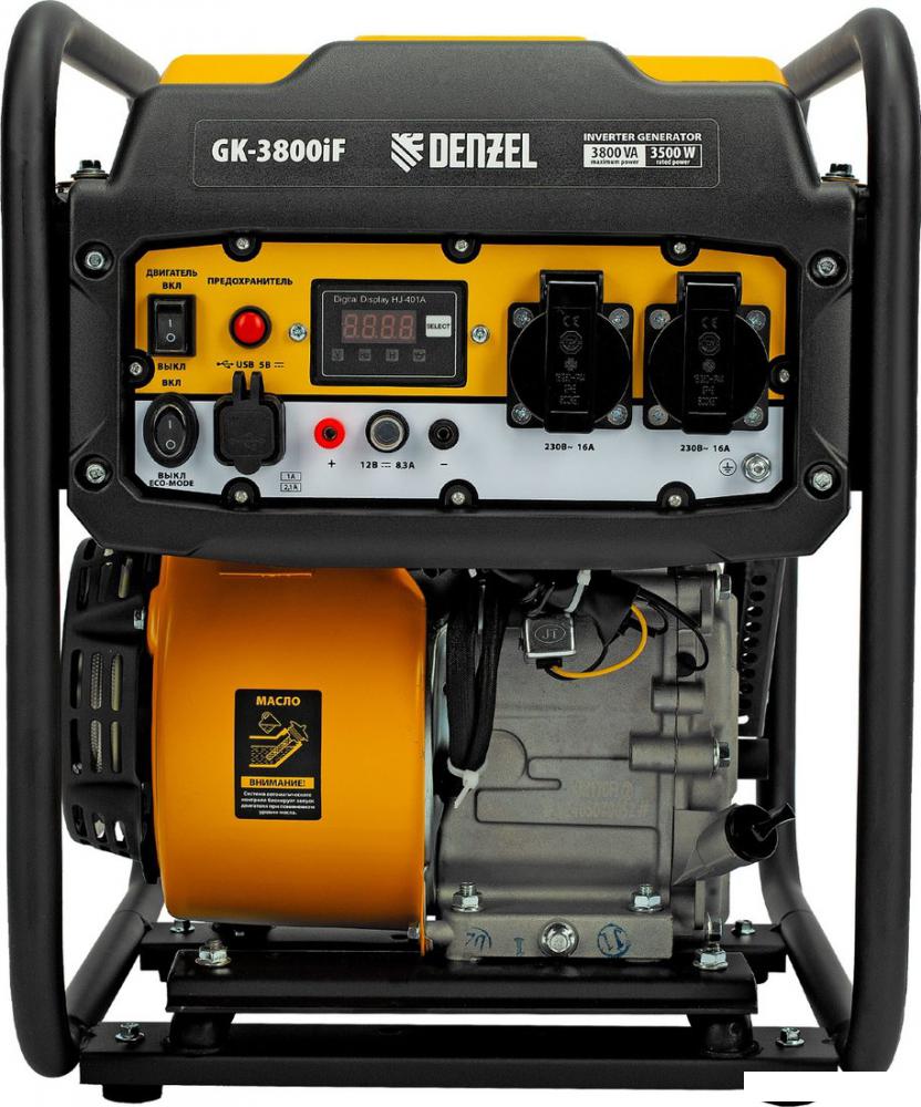 Бензиновый генератор Denzel GK-3800iF- фото3