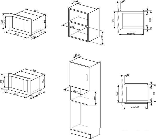 Микроволновая печь Smeg FMI325X- фото3