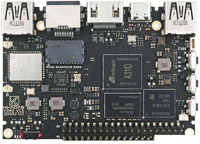 Одноплатный компьютер Khadas VIM3 Pro KVIM3-P-002- фото