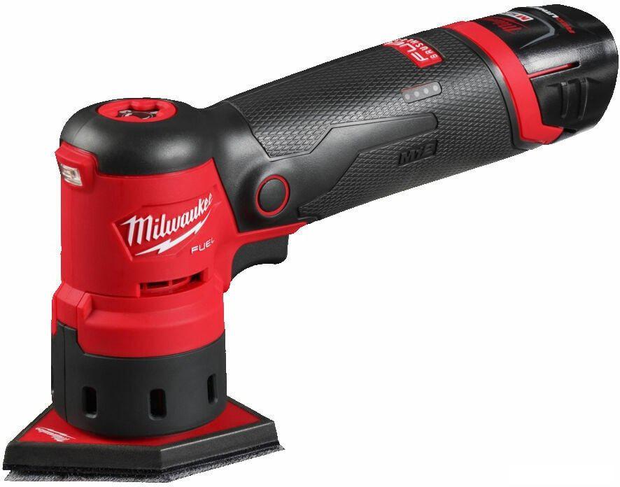 Дельташлифмашина Milwaukee M12FDSS-422X 4933479681 (с 2-мя АКБ 2 Ач, 4 Ач)- фото4