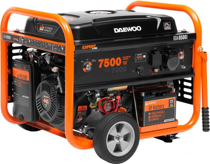 Бензиновый генератор Daewoo Power GDA 8500E- фото