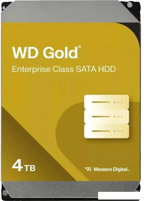 Жесткий диск WD Gold 4TB WD4004FRYZ- фото