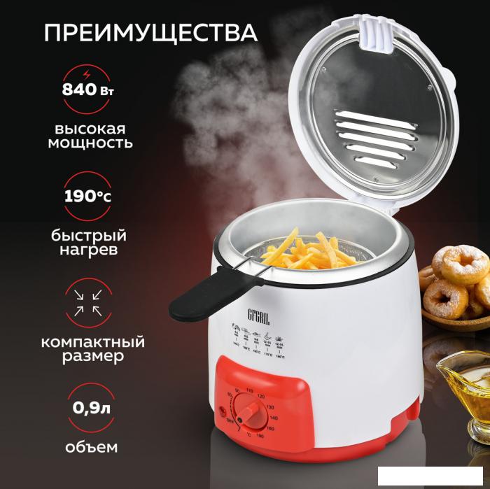 Фритюрница GFgril GFF-09- фото2
