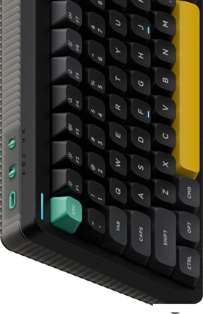 Клавиатура NuPhy Halo75 V2 (черный, NuPhy Raspberry, нет кириллицы)- фото3