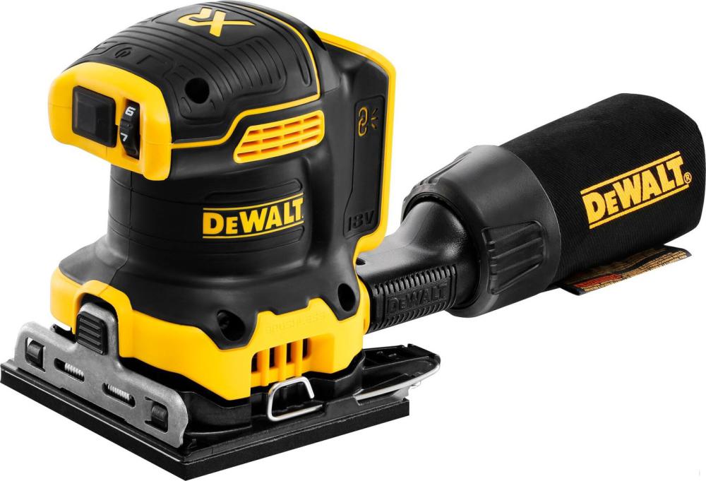 Виброшлифмашина DeWalt DCW200NT (без АКБ, кейс)- фото2