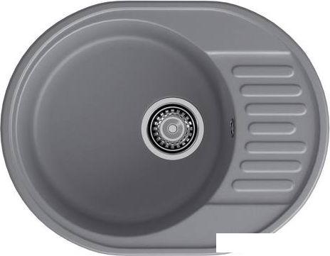 Кухонная мойка GranFest QUARZ Z-58 (темно-серый)- фото2