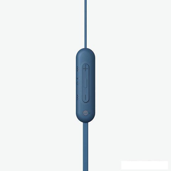Наушники Sony WI-C100 (синий)- фото2