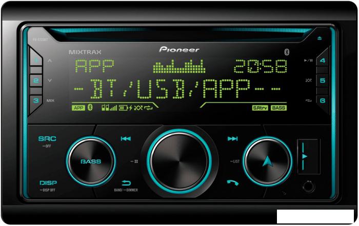 USB-магнитола Pioneer FH-S725BT- фото