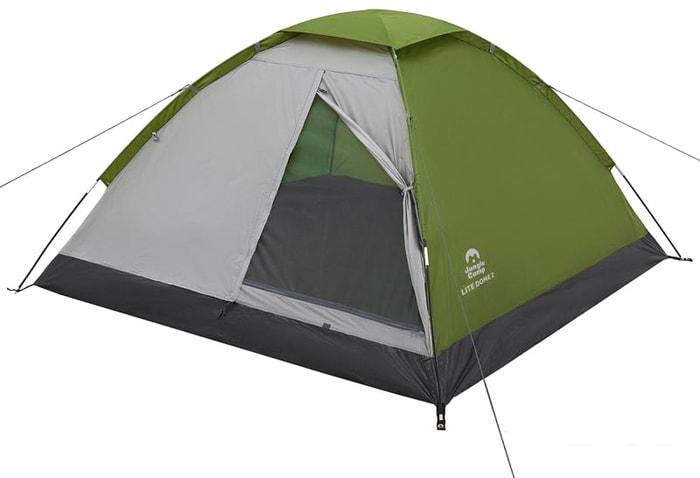 Треккинговая палатка Jungle Camp Lite Dome 2 (зеленый/серый)- фото4