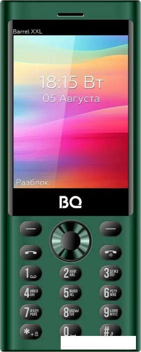Кнопочный телефон BQ BQ-3598 Barrel XXL (зеленый)- фото2