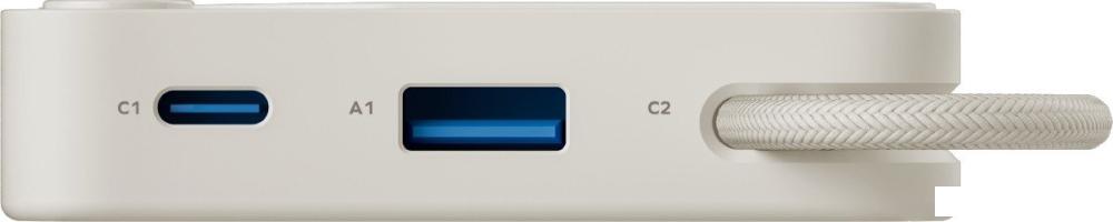 Внешний аккумулятор Momax 1-Power X Built-in USB-C IP152 10000mAh (белый)- фото3