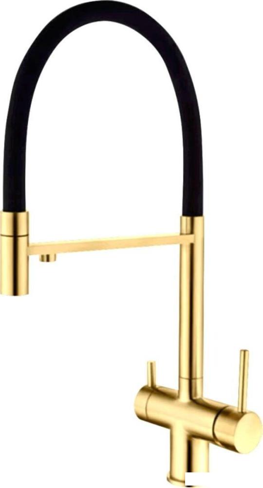Смеситель Gross Aqua Neosteel 3188611SSMGB- фото