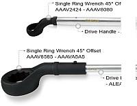 Гаечный ключ Toptul AAAV3232- фото2